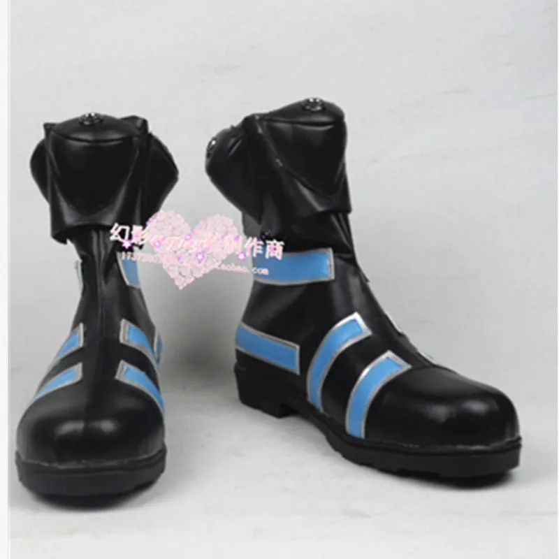 JP Anime Film GANTZ O Kato Masaru Yamasaki Anzu Cosplay Kostuum Schoenen Zwart Blauwe Laarzen Carnaval Party Halloween Laarzen