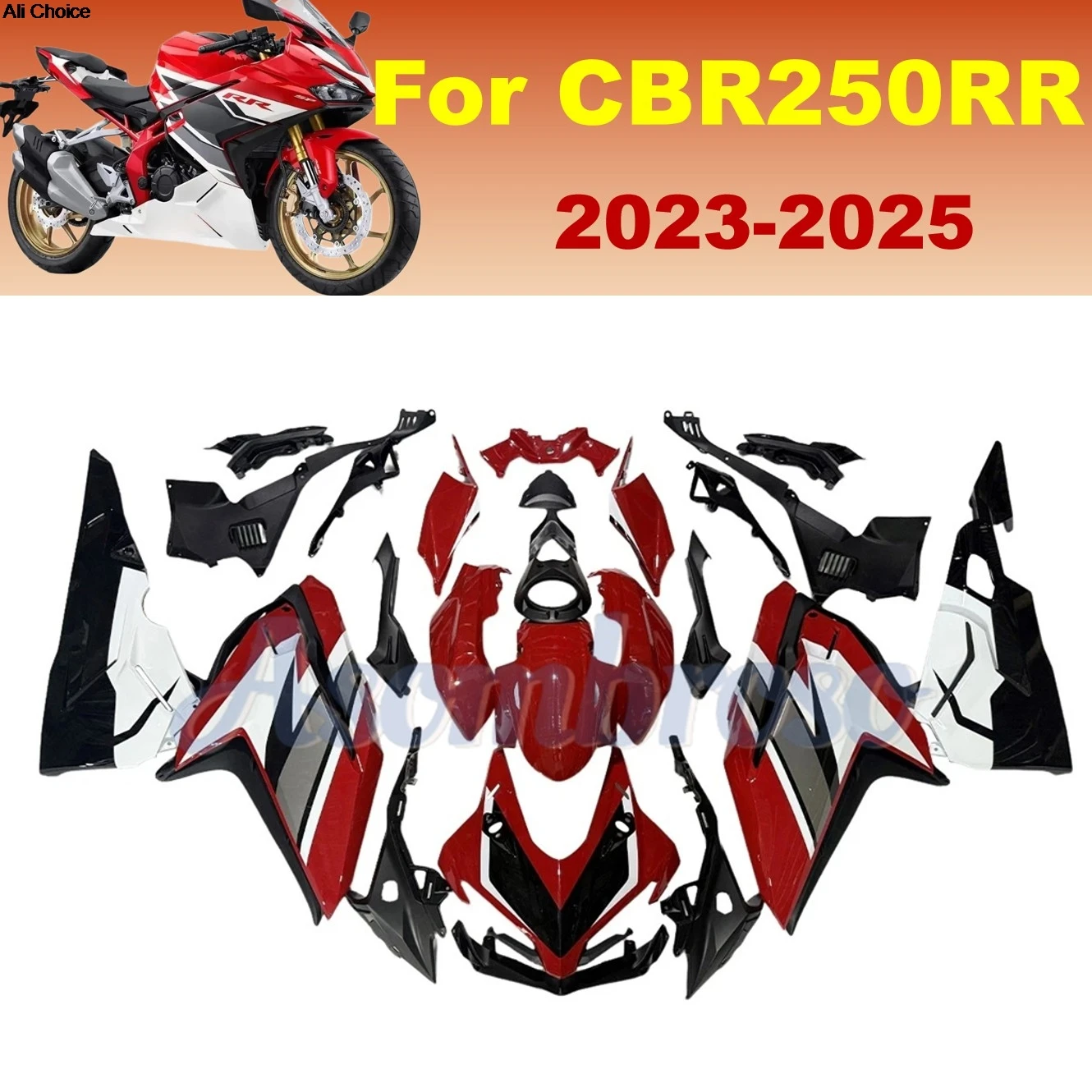 

Injection Fairing Kit For 2023-2025 HONDA CBR250RR 23 24 25 CBR250 RR Motorcycle Bodywork Replacement Panels