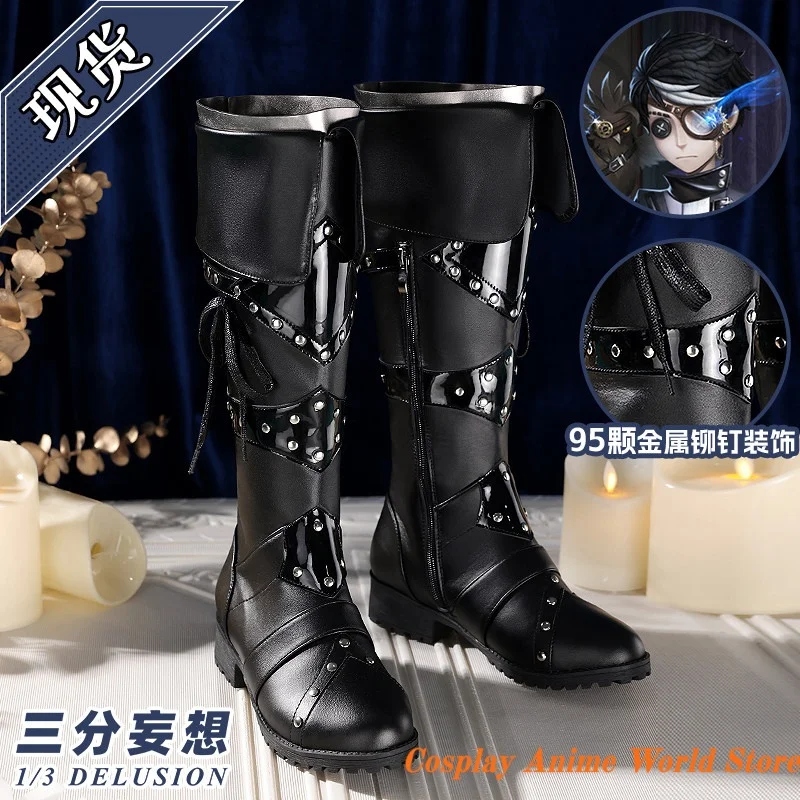 

In stock Eli Clark Seer Noir Cosplay Shoes Game Identity V Role Play Shoes Halloween Party Shoes