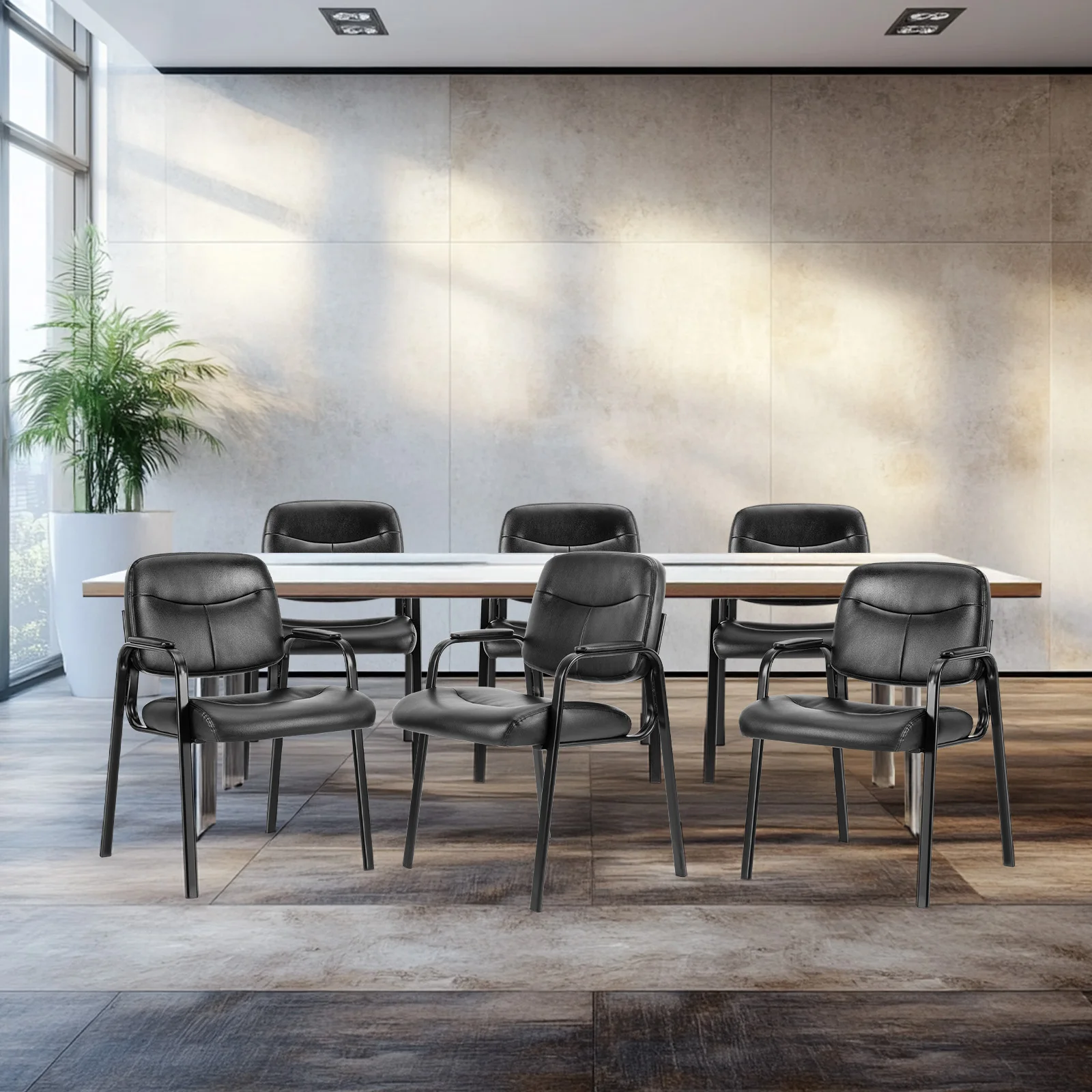 

JHK эргономичная мягкая спинка кожаный офисный стул водонепроницаемый искусственная кожа конференц-зал мягкая губчатая подушка ручки настольный стул