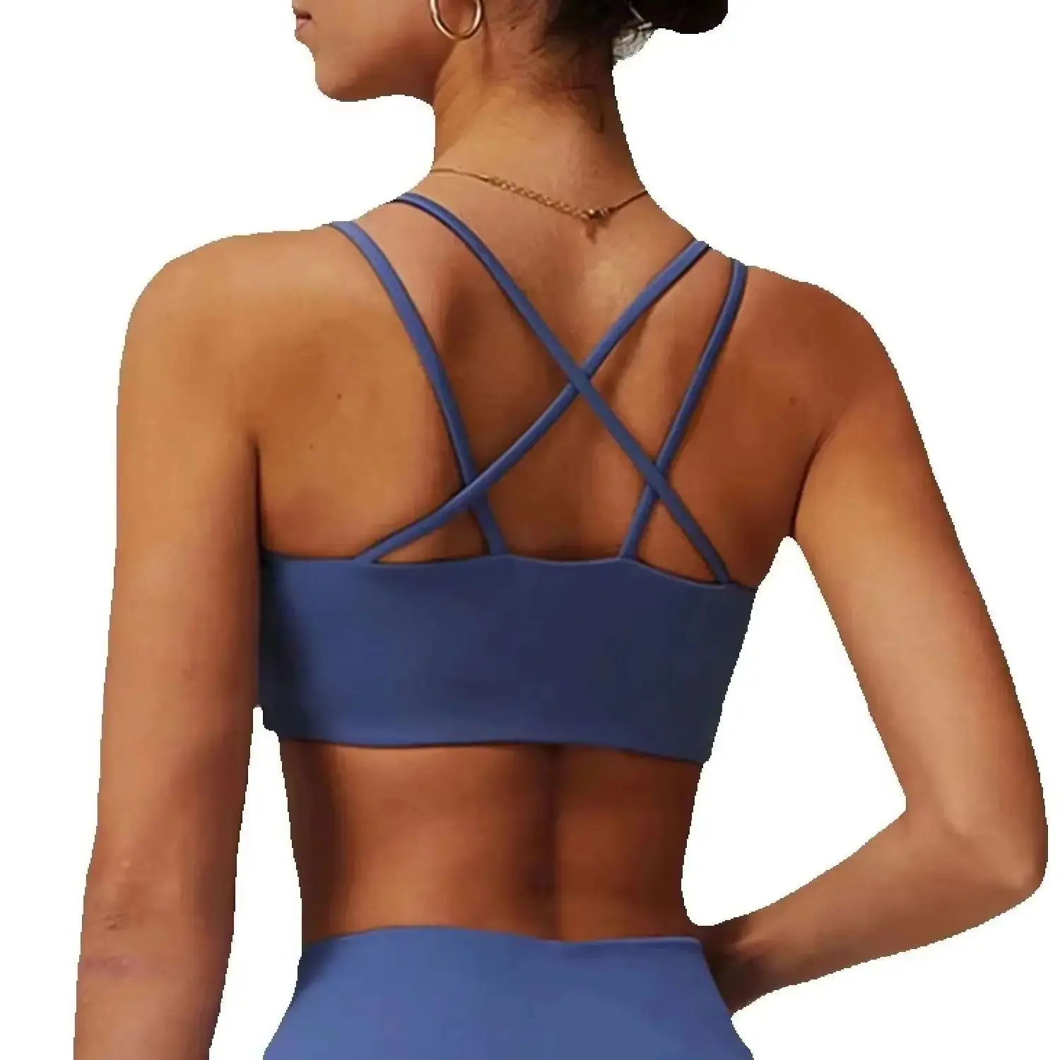 

Women Sexy Scrunch Sports Bra Gym Top Women Neck Hanging Back Women Sportswear Yoga Underwear Fitness Workout Yoga Clothing