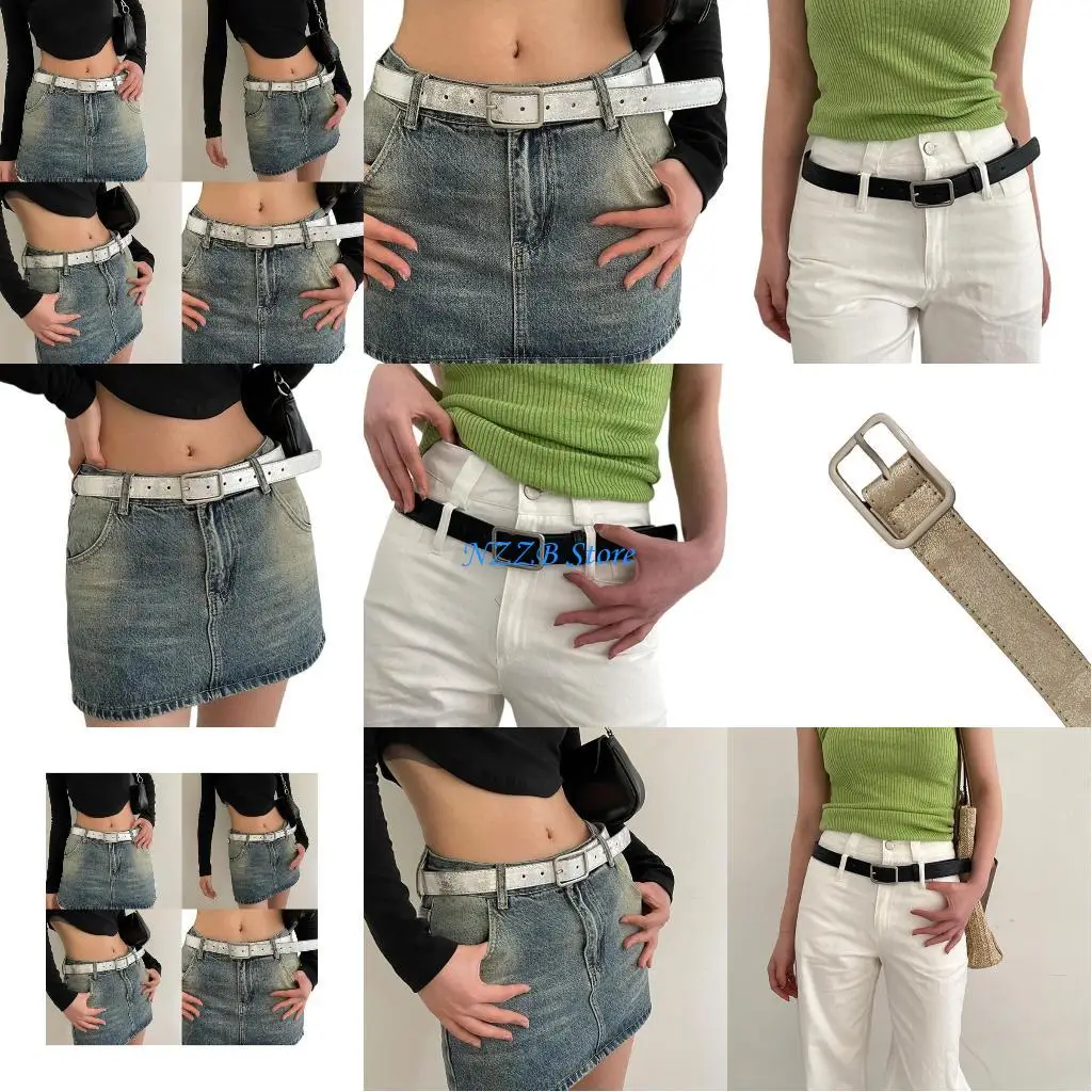 

T21F Waistbelt Body Chain for Suit Skirt Jeans Body Jewelry for Women Hot Girl