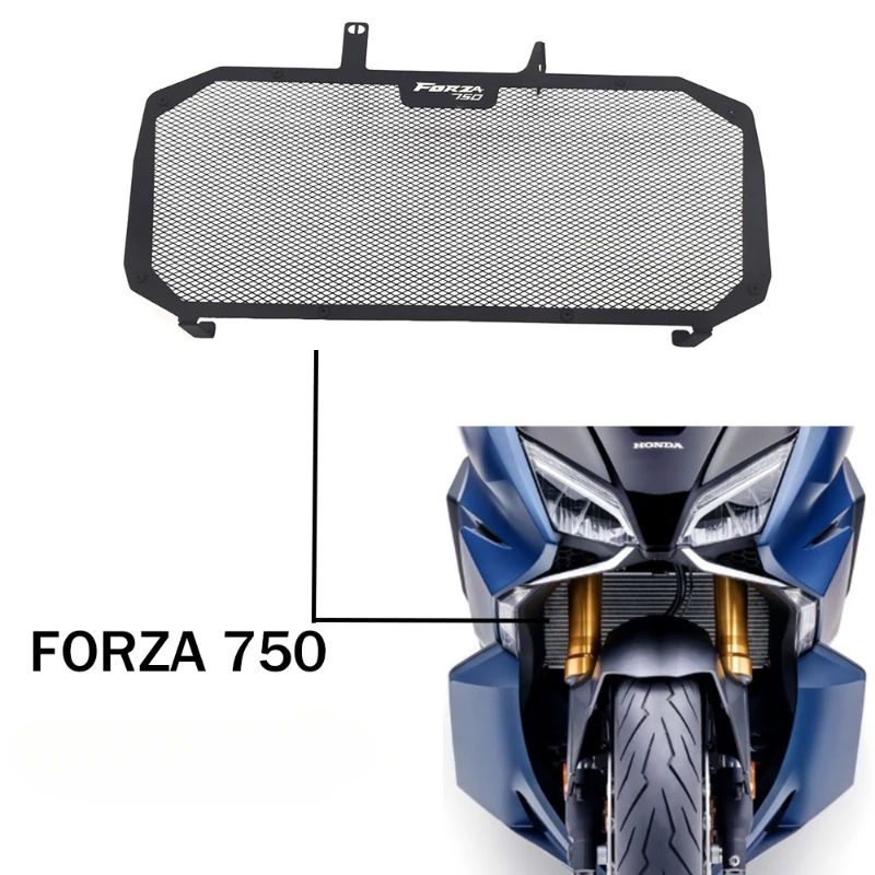 

For HONDA Forza 750 FORZA 750 NSS750 Forza750 2021 Radiator Guard Grille Protector Cover Water cooler Protector Steel