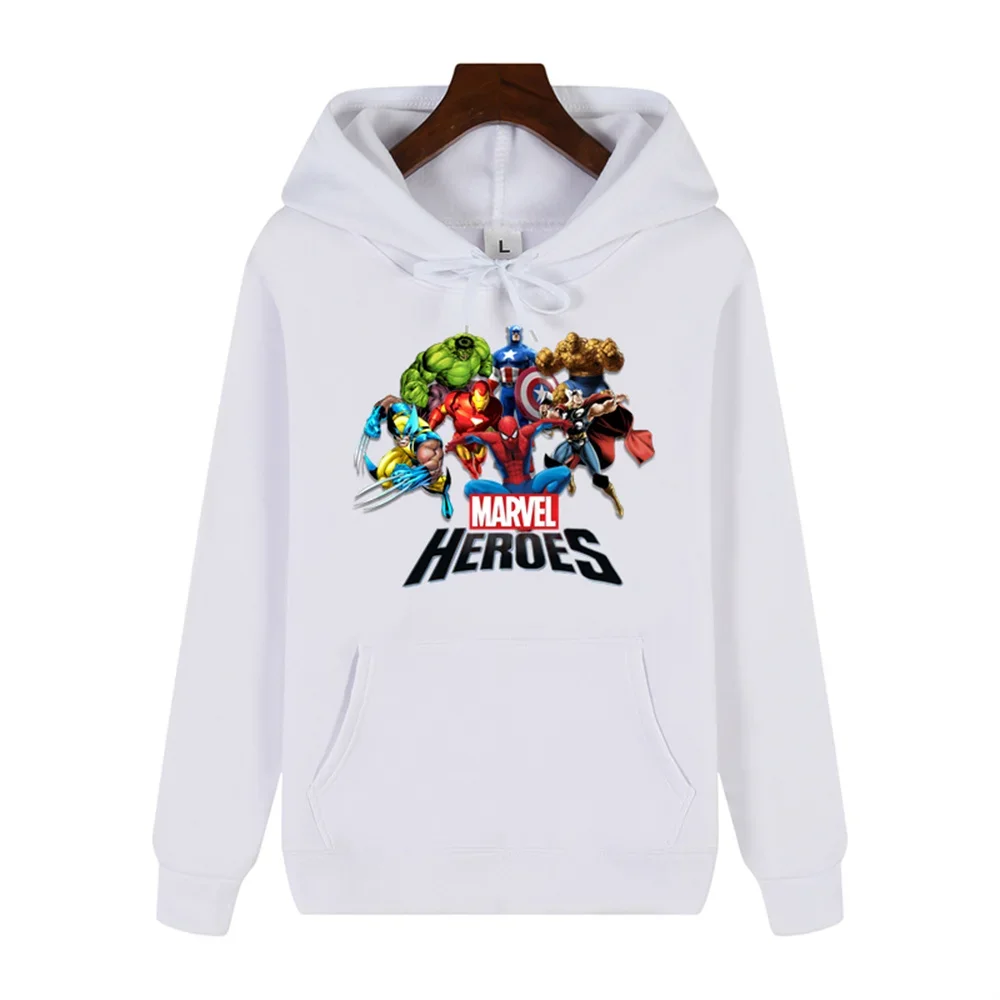 

Marvel's Avengers Print Autumn and Winter Warm Men's Hoodie, Trendy Men's Hoodie, Casual and Comfortable Men's Clothing