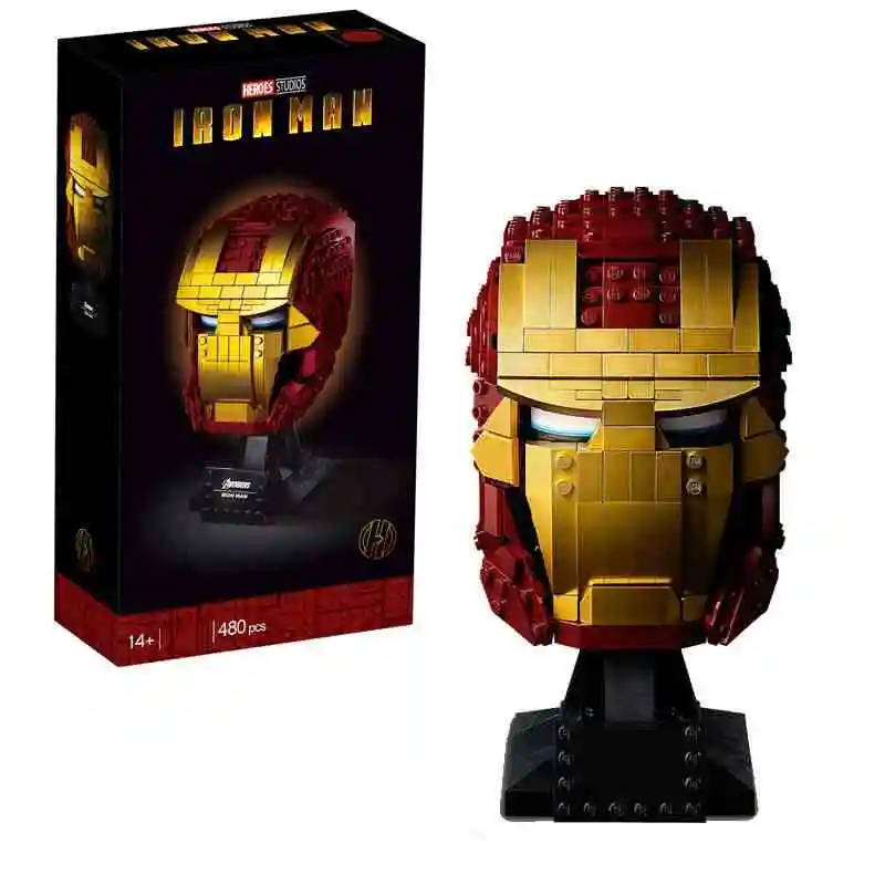 Hot Marvel Iron Man Nano Gauntlet Thanos Infinity Gauntlet Plastic Iron Man Model Puzzel Gift Cool Speelgoed Geschenken Hot