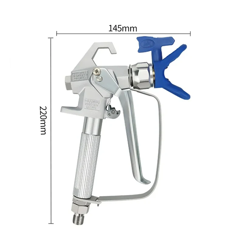 3600PSI High Pressure Airless Paint Spray Gun With 517 Tip Nozzle Guard For Wagner Pump Sprayer Airless Spraying Machine