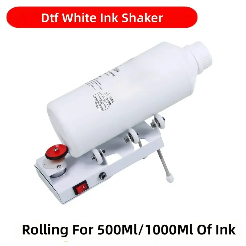 DTF Ink Stirrer Shaker Printer Ink Rotator Device Kit Rolling Machine Prevent White Deposition DTG UV White Shaker Tools
