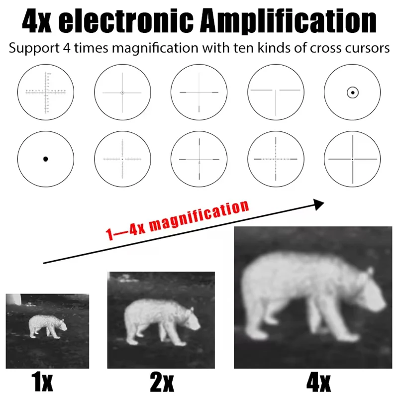 HD Hunting Thermal Imager Laser Range Monocular Thermal Scope 384*288 640*512 for Hunting Night Vision Monocle Optical Sight