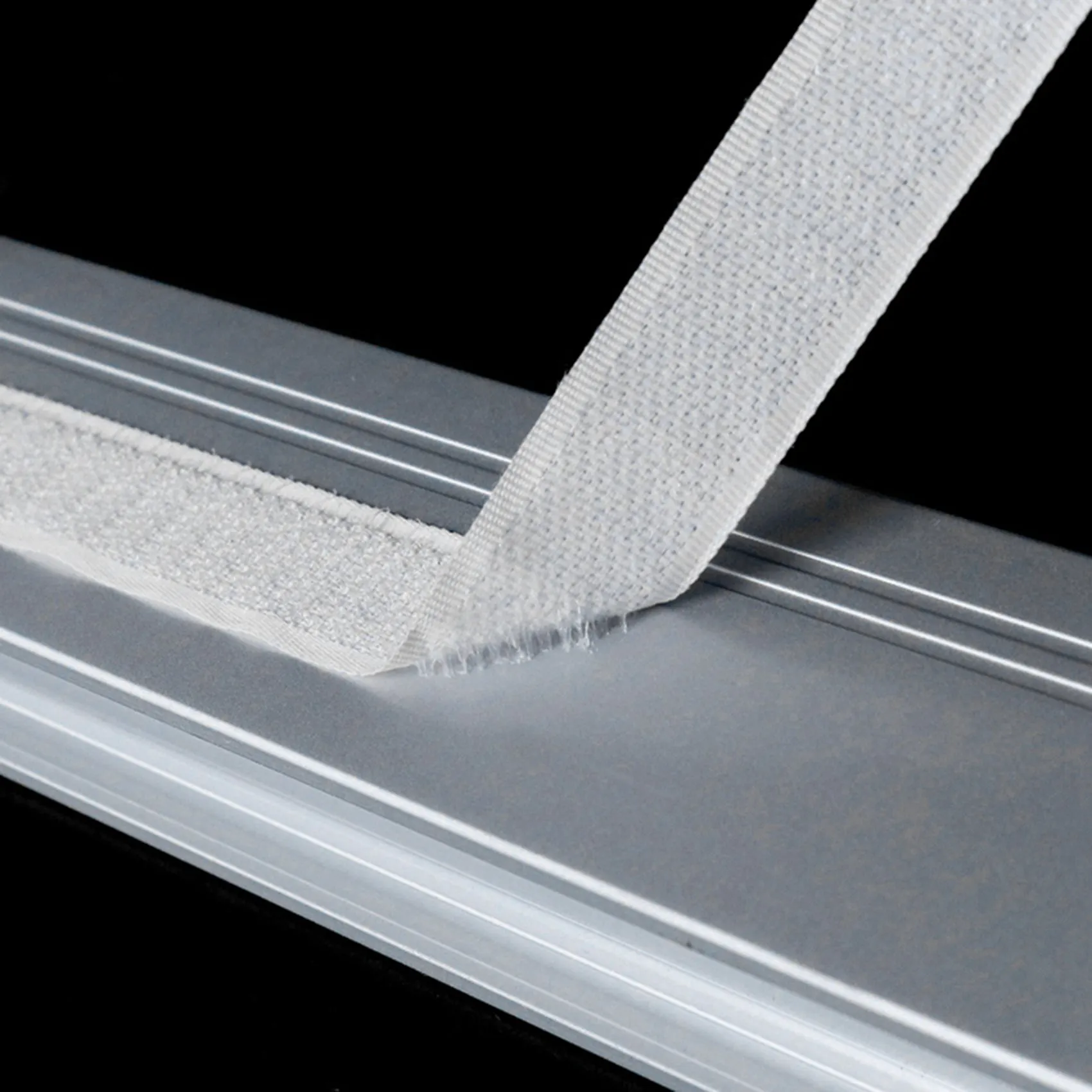 ABUL-4X Mosquito Nets For Windows Self-Adhesive And Reusable Buckle,Window Screens Summer Washable Adhesive Buckle White A