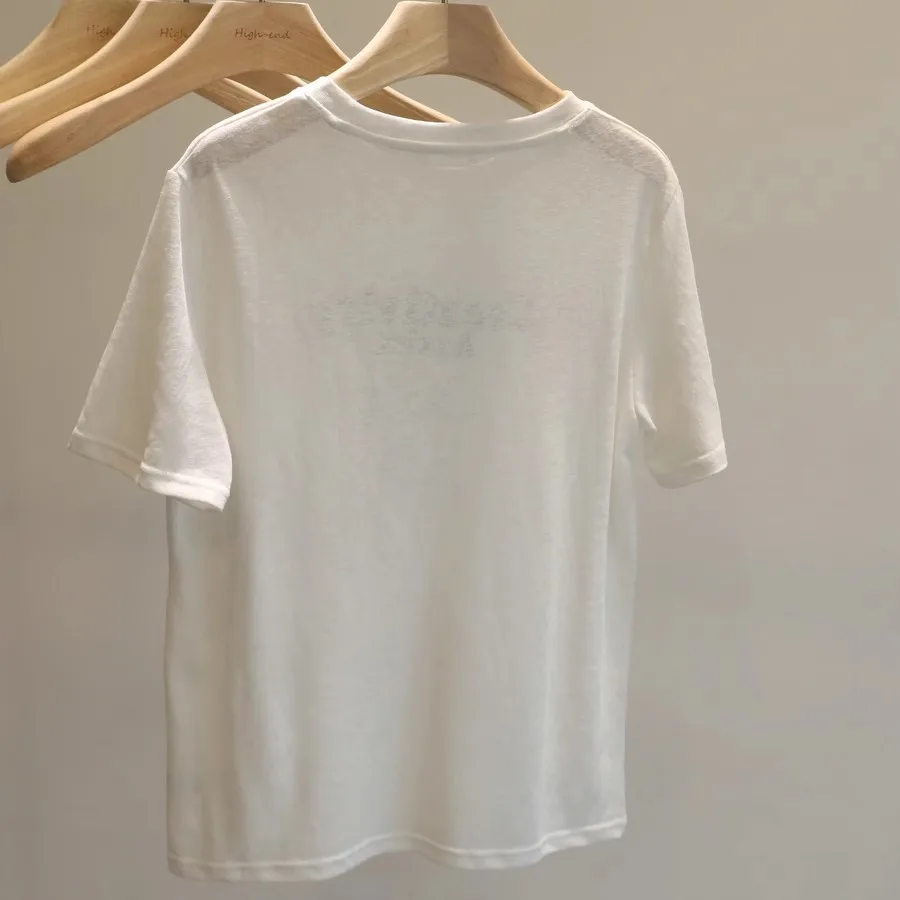 대형 사이즈 300 푸 한국 슬레 만화 프린트 여성용 여름 신상 편안하고 통기성 좋은 노화 방지 탑