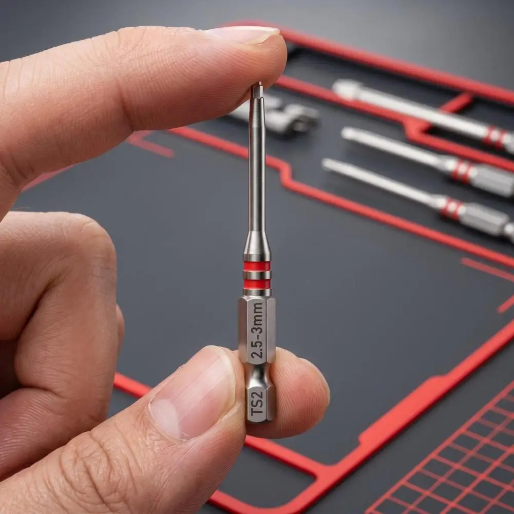 Strong Magnetic Hex Shank Screwdriver Bits Set Pagoda-Shaped Socket for Electric Drills Wrench Precise Torque Transmission Tool