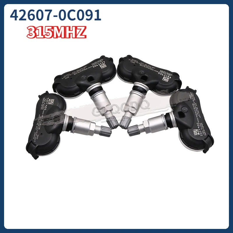 

Tire Pressure Monitoring System 315MHz TPMS Sensor 42607-0C091 426070C091 For Toyota Highlander RAV4 Sequoia Tundra