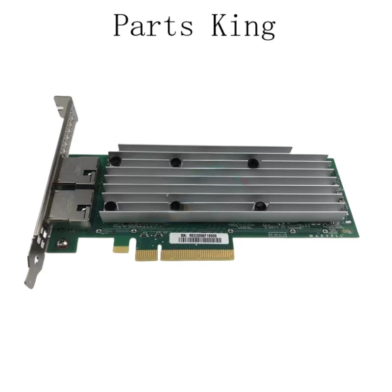 

For Dell Qlogic QL41132HFRJ 10G Double Electrical Port 10 Gigabit PCIE Network Card NV5DW 0NV5DW AH2010405-43 C