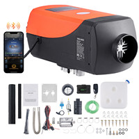 SucceBuy 8KW Bluetooth Diesel Air Heater 12V Diesel Heater with Automatic Altitude Adjustment Diesel Parking Heater for Trailer