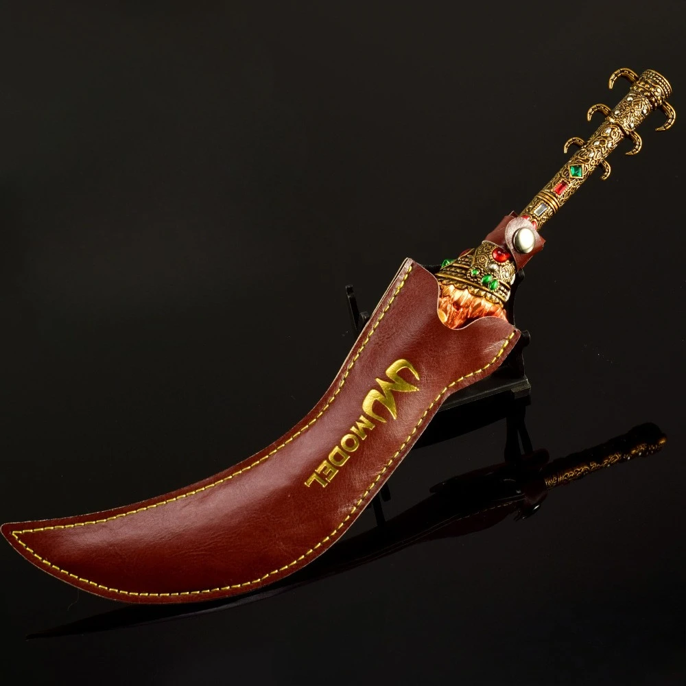 30 cm Eldenn Game Perifere lava mes wapens Model Metalen Katana Cosplay Props Met Schede Vervaardigd Ornamenten Jongen Speelgoed Geschenken