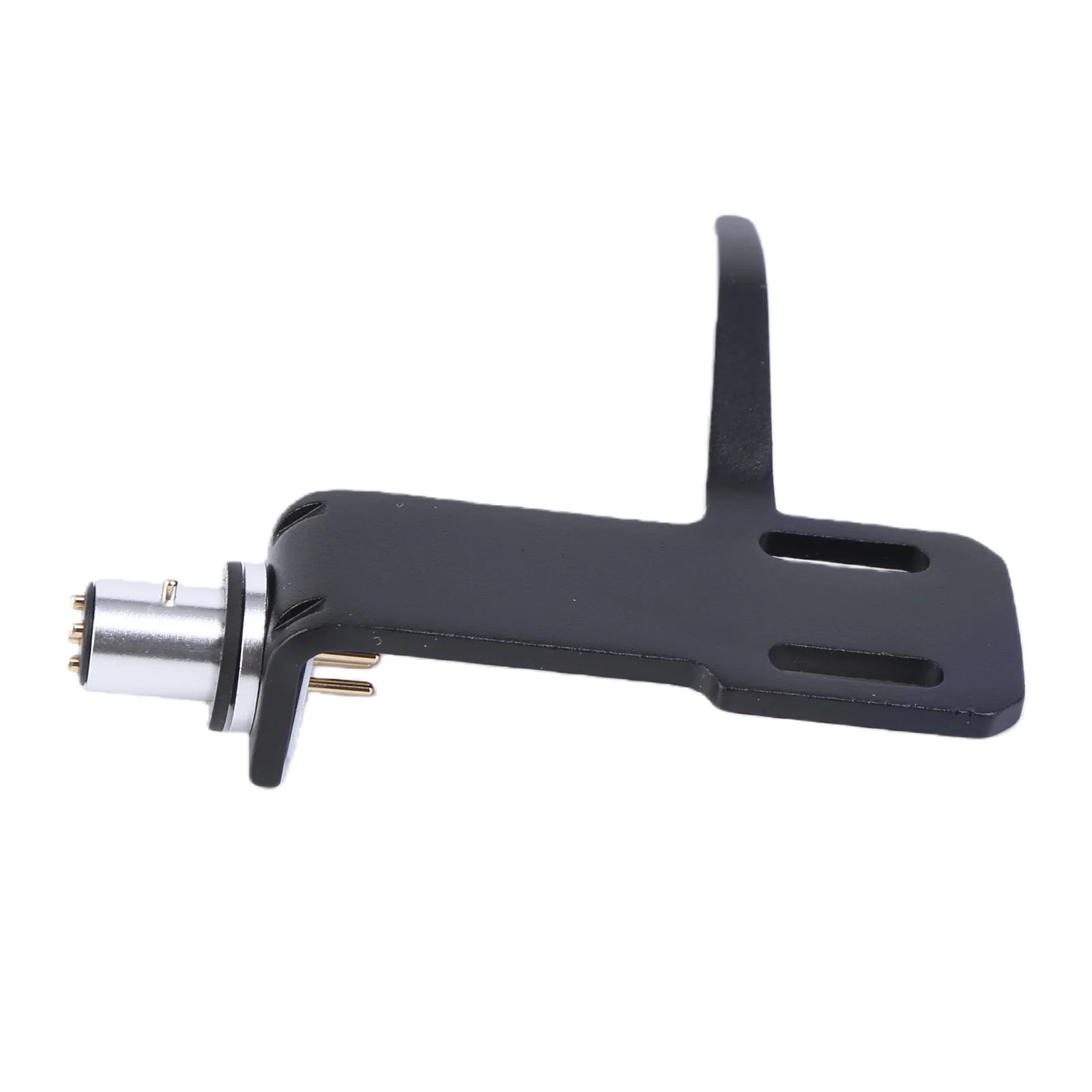Universal Phono Headshell with 4 Lead Wires LP Headshell Aluminum Alloy for LP Vinyl Record Player Turntable Phonograph view 6