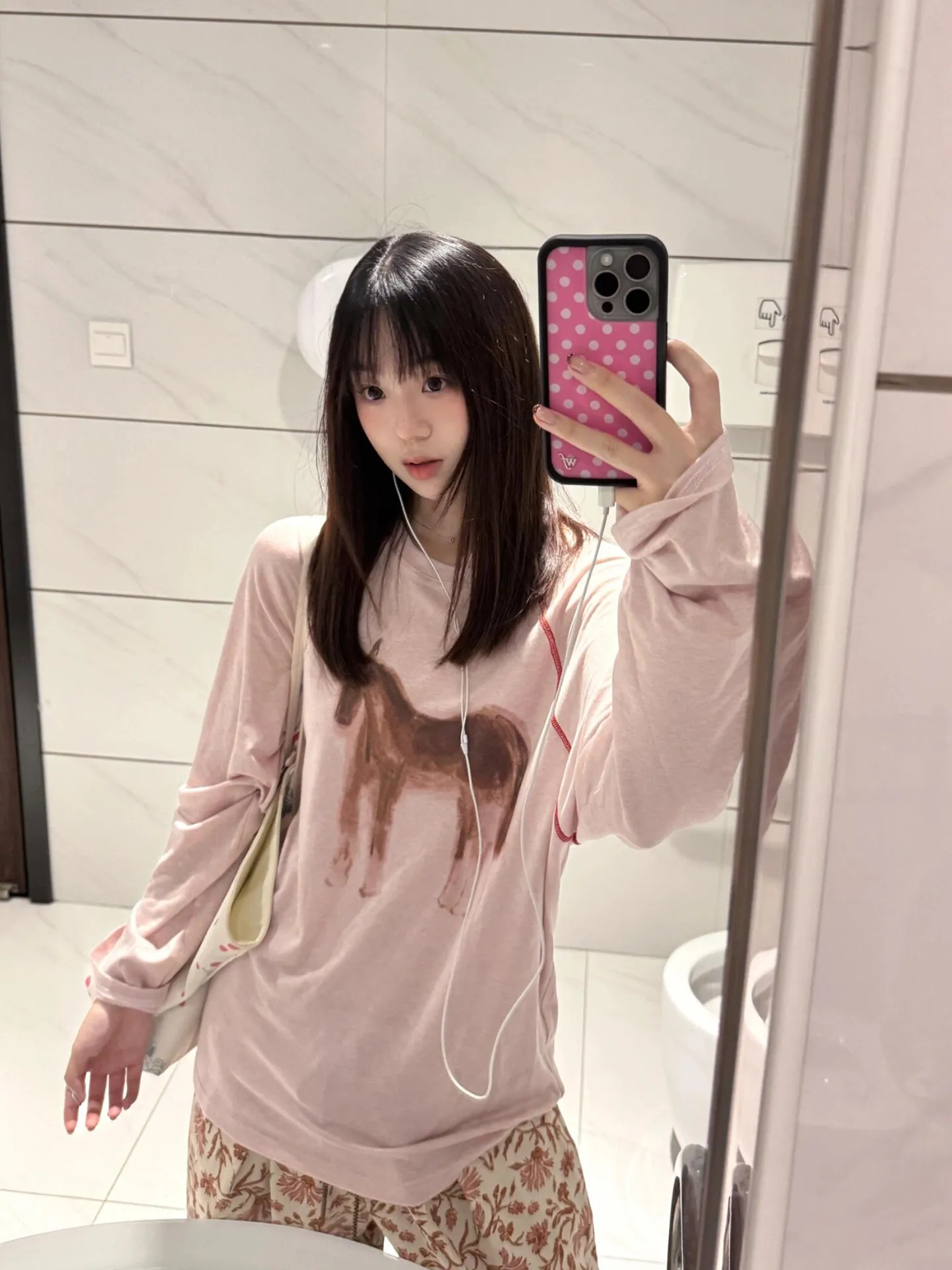 American Style Long Sleeve T-Shirt Women Summer Autumn Loose Lazy Base Layer Sun Protection Cover up Inner Wear Top
