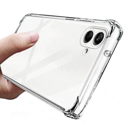Luxury Clear Soft Silicone Case for Samsung Galaxy A04 Shockproof Transparent 04a A 04 SM-A045F/DS 6.5