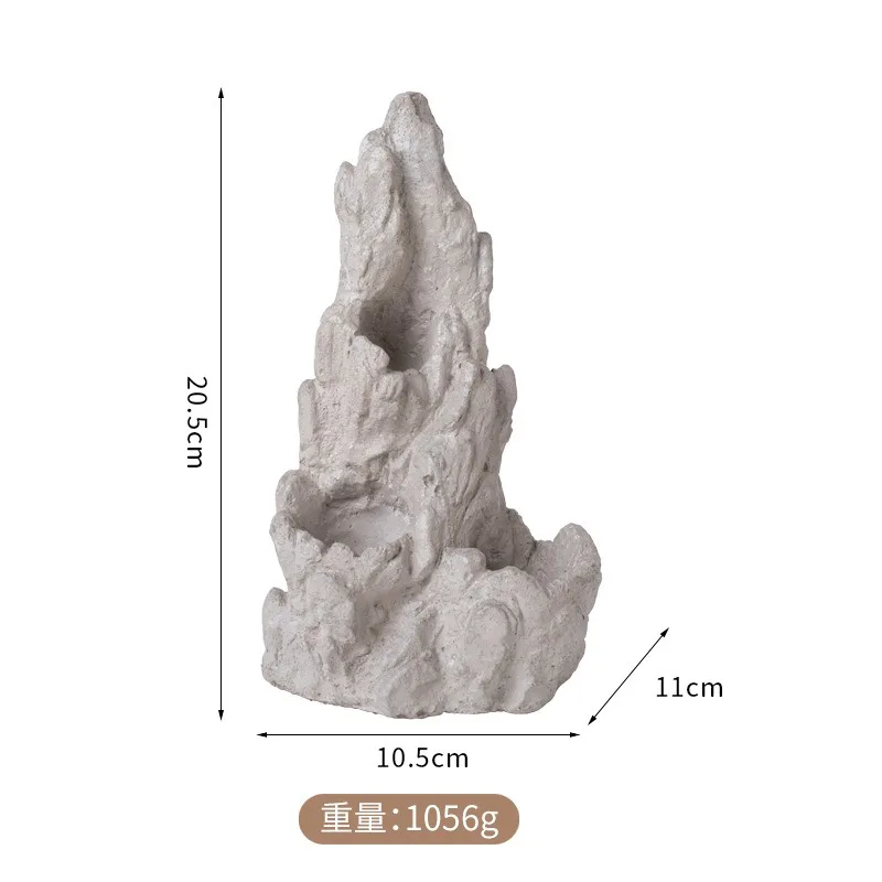 Natural Look Resin Reptile Rock Ledge Climbing Branch Hide for Snake Terrarium Tank Decoration