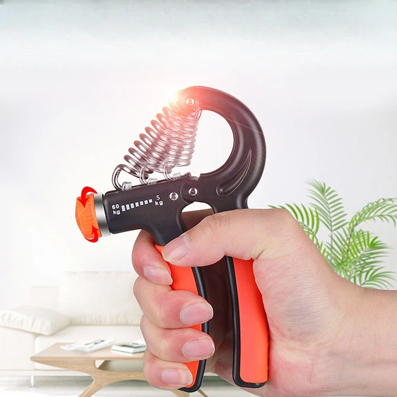 

5-60KGadjustable Gripstrengthtester for Men and Womenwrist Strength and Finger Strength Testerfitness EquipmentTPErubber Package