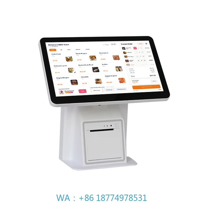 

Машина для заказа с сенсорным экраном в ресторане, машина для заказа пищевых продуктов самообслуживания, интеллектуальная машина для заказа еды, большой экран E