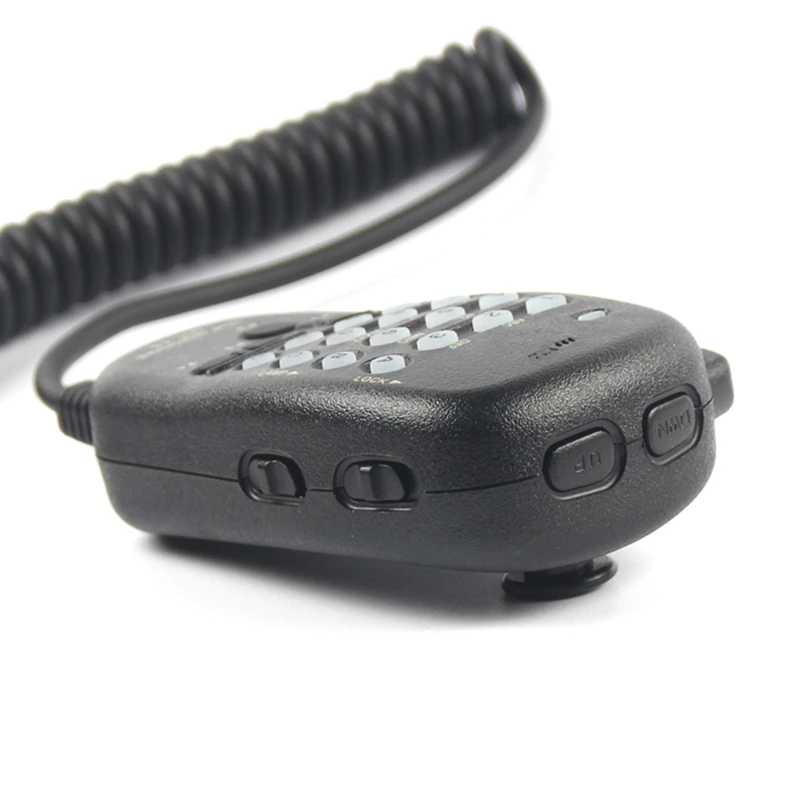 Alto-falante walkie talkie preto alto-falante walkie talkie MH-48A6J 6pin dtmf para yaesu FT-8800R FT-8900R