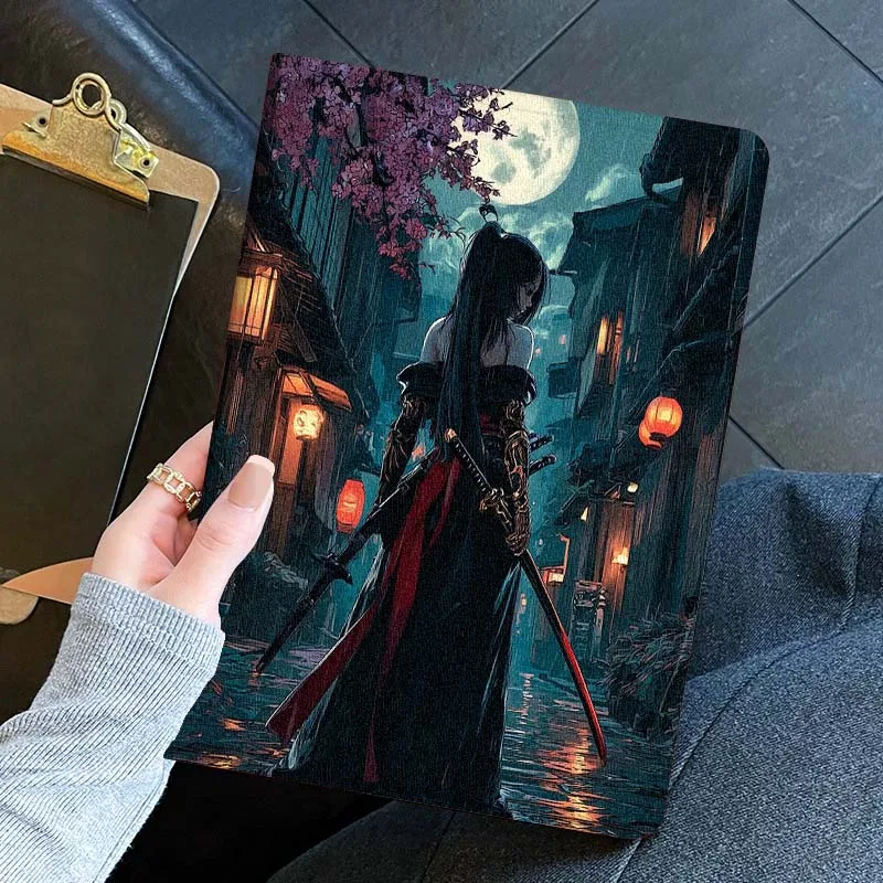 capa-para-ipad-pro-air-mini-11-1-2-3-4-5-6-7-7ª-geracao-129-13-79-83-m3-m4-inch-tablet-girl-cool-moonlight