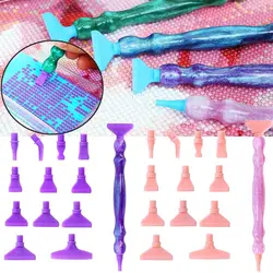 5D Diamond Painting Pen Kit  Resin Point Drill Pens with Multifunctional Tips Embroidery Cross Stitch Accessories