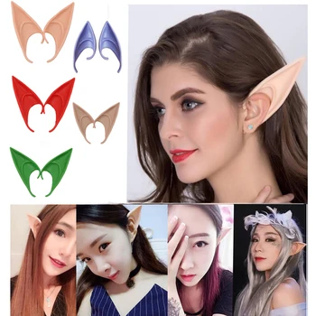 Oreilles d'elfe d'halloween Cosplay jeu d'anime Costumes de ...