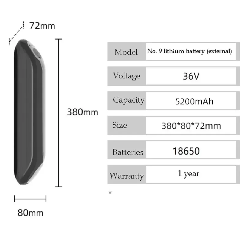 Voor Xiaomi ninebot Segway elektrische scooter ES1ES2ES4E22 externe uitbreiding ingebouwde lithiumbatterij originele accessoires