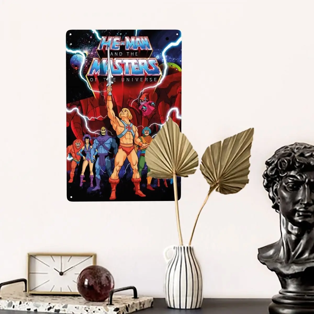 Custom He-Man Eternia Metal Sign Vintage Masters of the Universe Tin Decorative Signs Plaque Gate Garden Yard Man Cave Bar