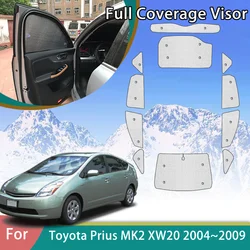 For Toyota Prius 20 MK2 XW20 2004 2005 2006 2007 2008 2009 Hatchback Sunshade Car Window Accessories Sun UV Protection SunVisor