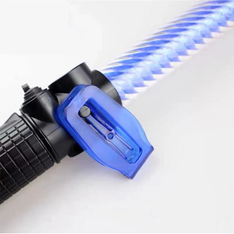 52cm LED Rechargeable Red Blue Warning Lighting Traffic Signal Baton, Whistle, Multifunctional Command