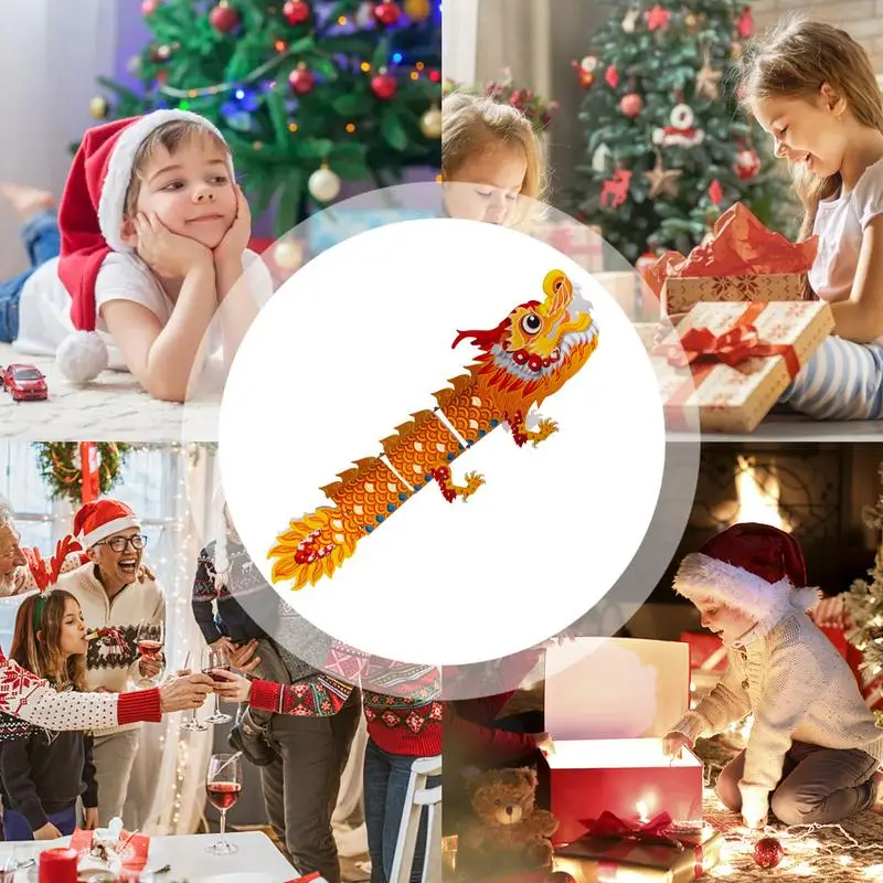 Chinese Festival Lanterns Handmade Dancing Dragon Chinese Lanterns Kits Chinese New Year Lanterns For Spring Festival