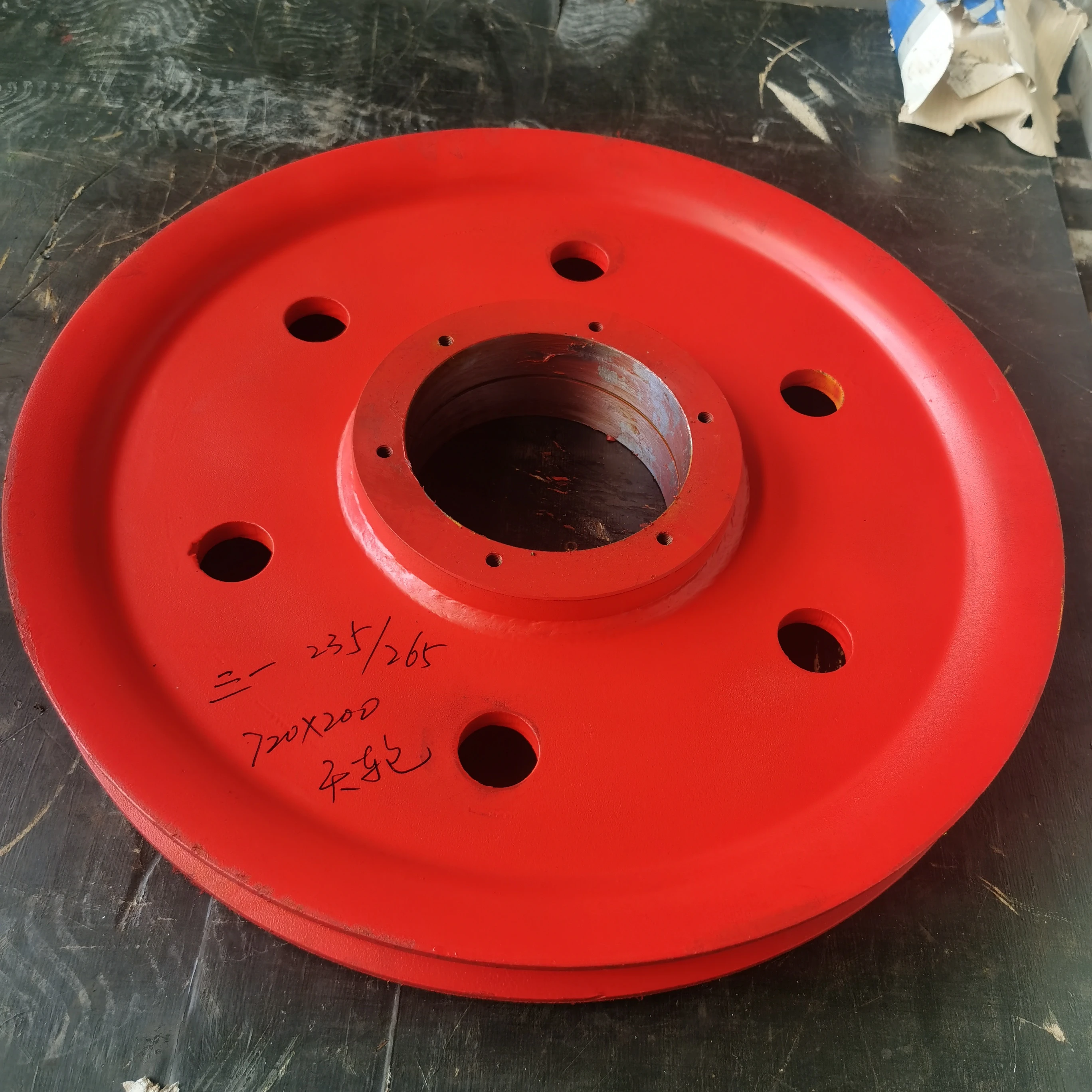 Rotary Drilling Rig Crane Sheave Pulley with Bearing Core Component for Rotary Drilling Rig Mechanical Parts