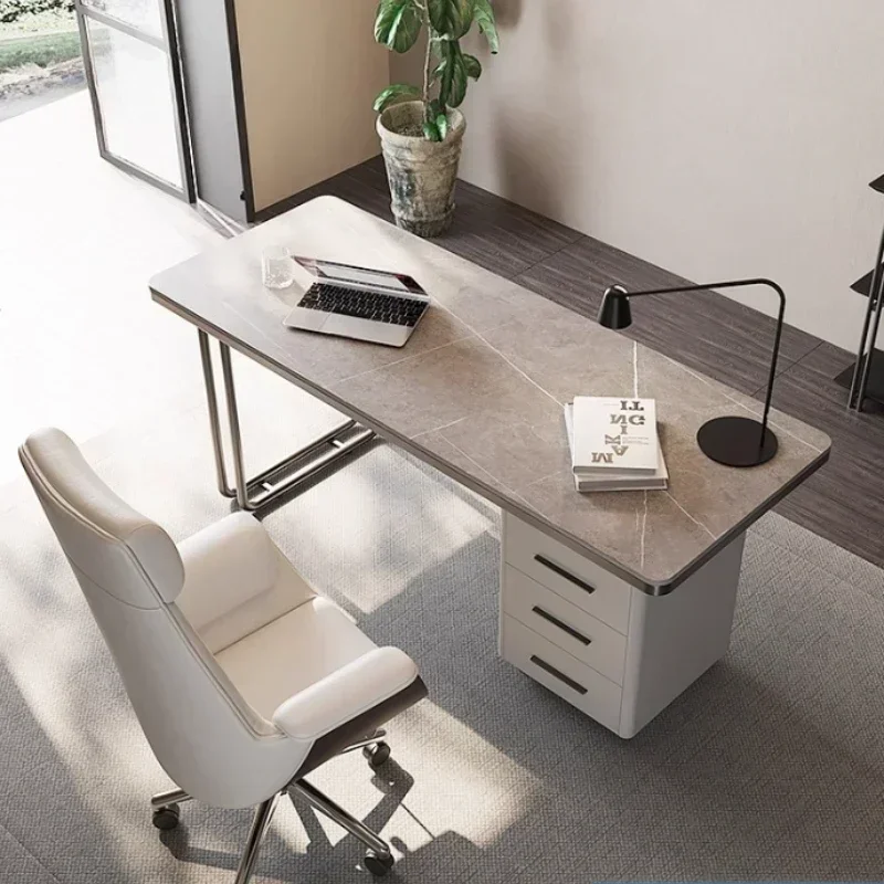 Gaming Motion Standing Desks Study Tables Minimalist Rock Board Desk Light Luxury Learning Desk Computer Office Table Computer