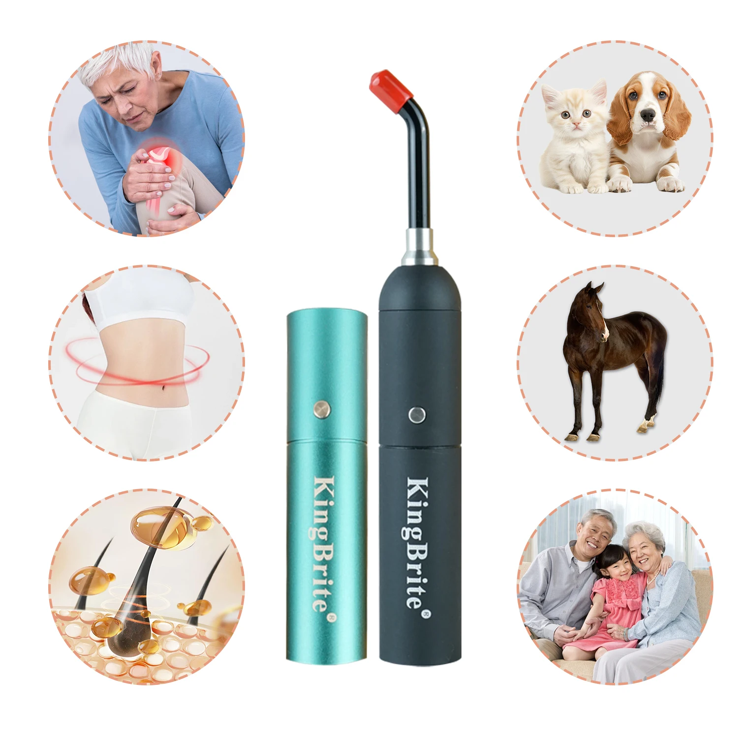 ไฟฉาย LED แบบชาร์จได้สำหรับการ - Red Light Therapy Torch 660Nm บทวิจารณ์และราคา