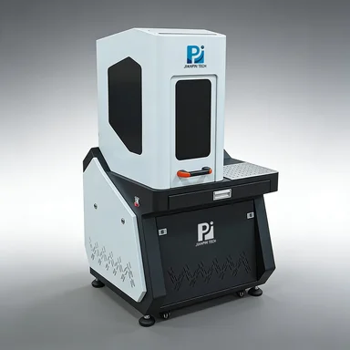 Enclosed Fiber Marking Machine 20W 30W 50W 60W for CNC engraving machine for metal plastic wood for EzCad2