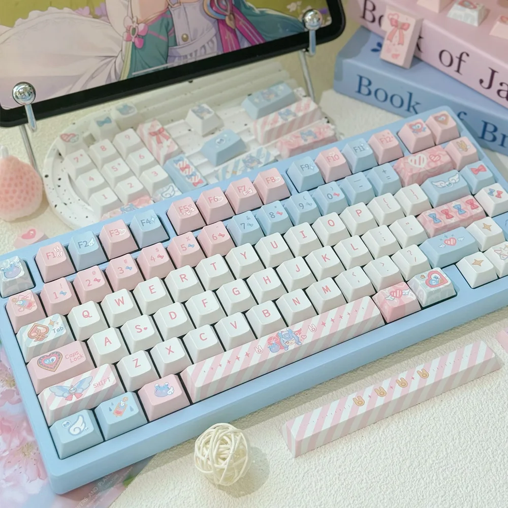 

Xiluowen Keycap Cherry Pbt 147 Key Genshin Impact God Theme Keycap Adapted To Hi75 Keyboard Keycap