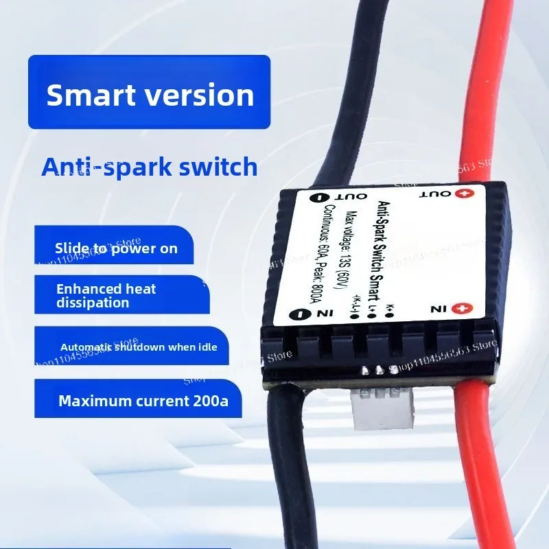 V3.0 Enhanced Anti Spark Switch RC Drone Circuit Protection Module High Current Power Switch for Model Modification