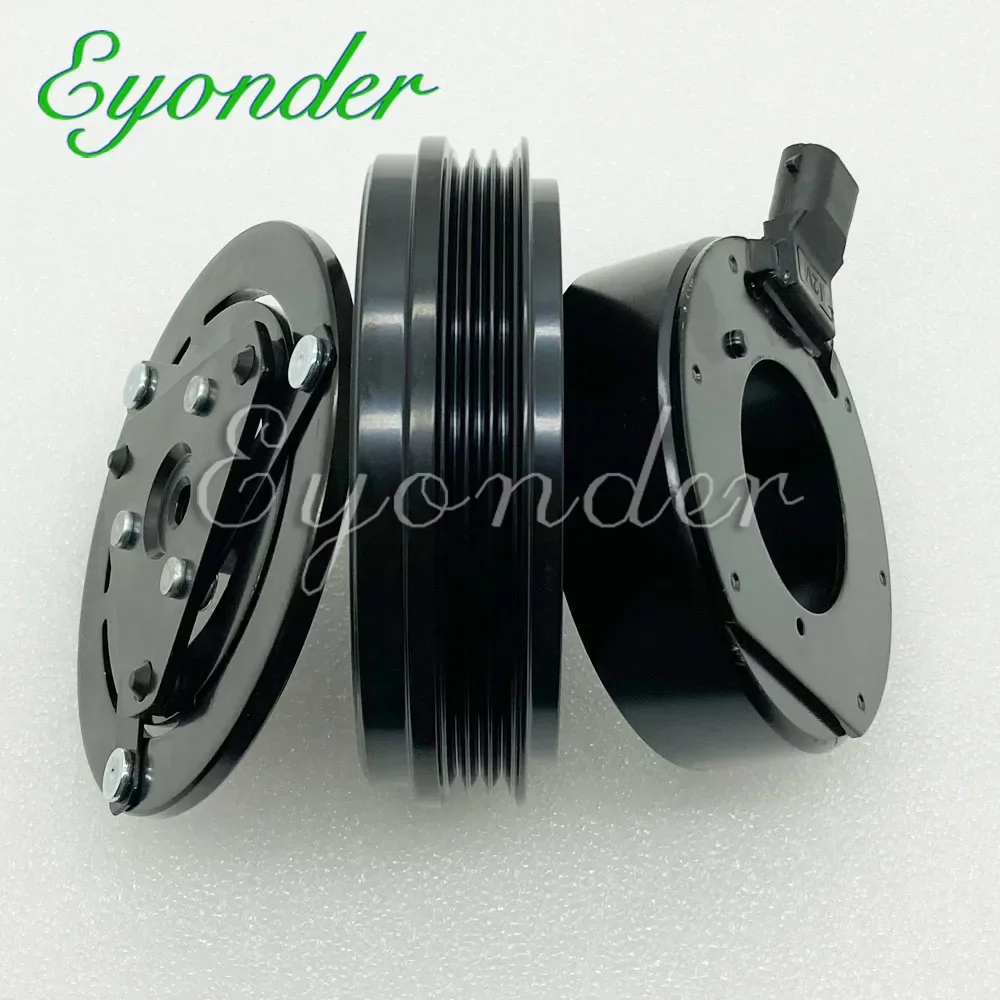 Nueva Polea de Embrague para Compresor de Aire Acondicionado para VW Volkswagen Crossfox, Lupo, Gol, Saveiro 5u0820803g 5u0820803 CS20053 5U0820803J