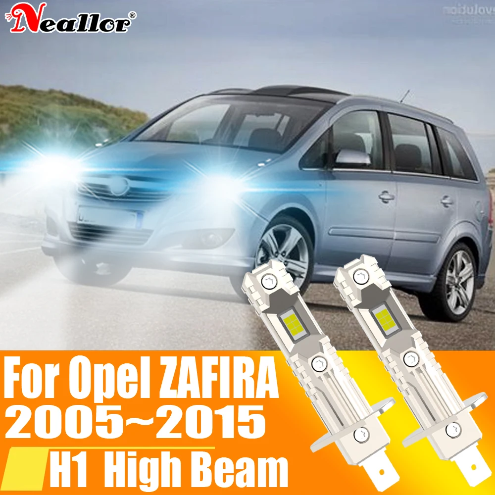 

2x H1 Led Light Canbus Bulb Car Headlight High Power Auto Fog Diode Moto Driving Running Lamp 12V 55W For Opel ZAFIRA 2005~2015