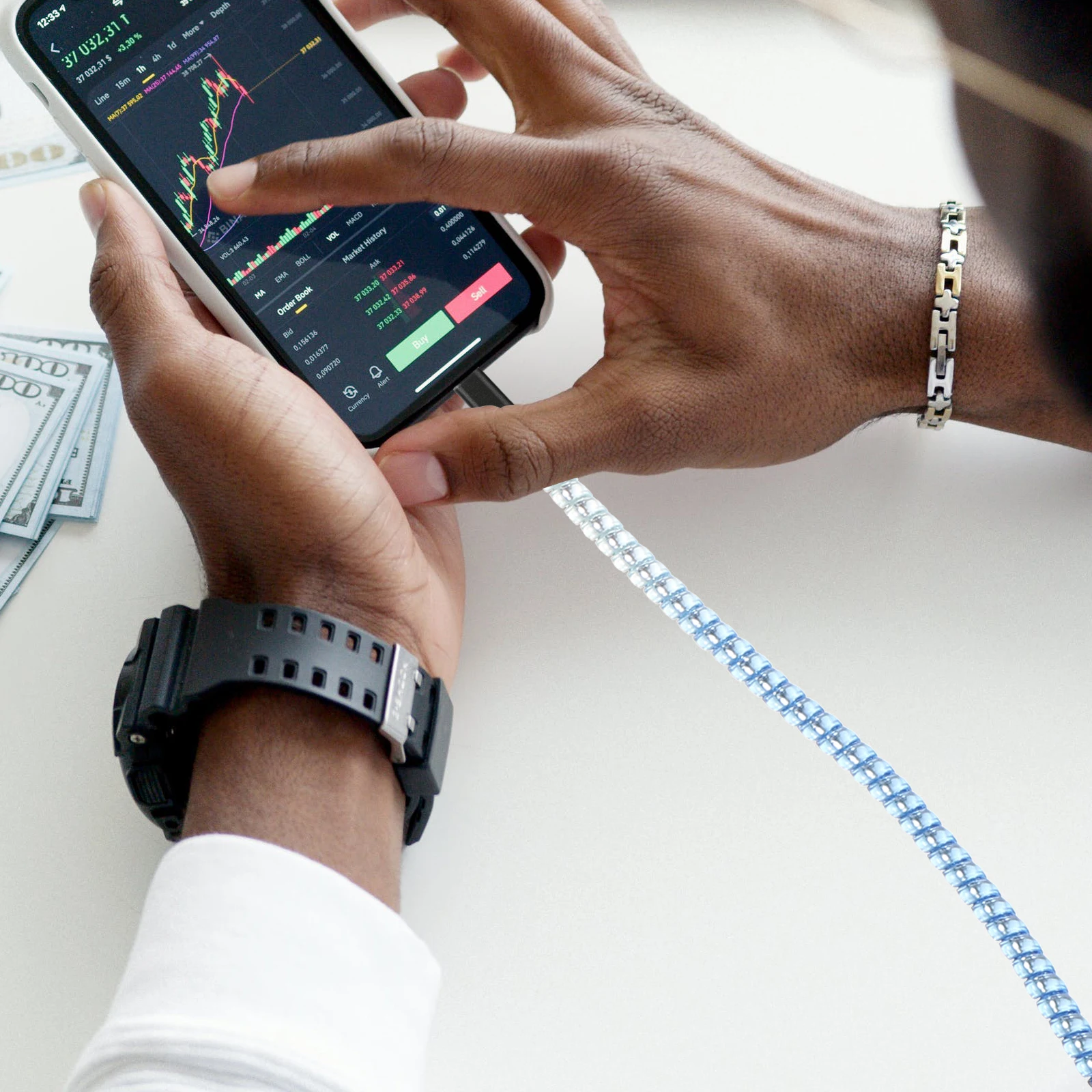 

Cable Protector Data Cable Protective Sleeve Cord Wrap for Phone Wire Protection from Pets Tangles Knots Chew Proof