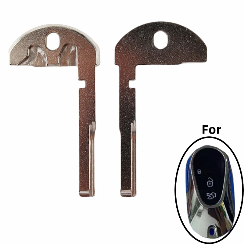 

FLYBETTTER OEM 10Pcs Blank Uncut Replace Emergency Smart Remote Key Blade For Benz GLS C S