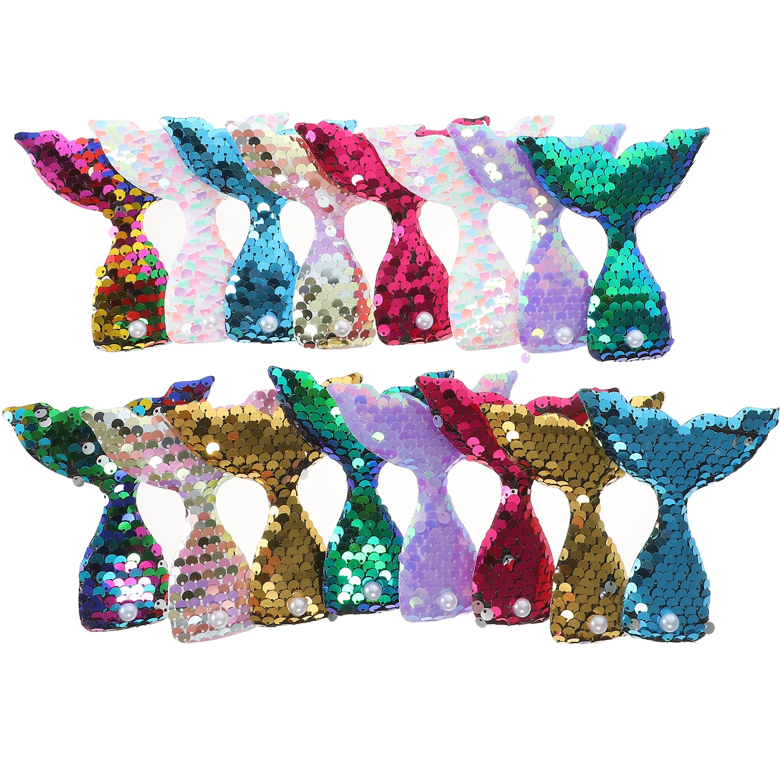 

16 шт. милых заколок для волос в виде русалок для девочек, мультяшные аксессуары для волос с блестящими пайетками, идеальный подарок на Рождество и День святого Валентина