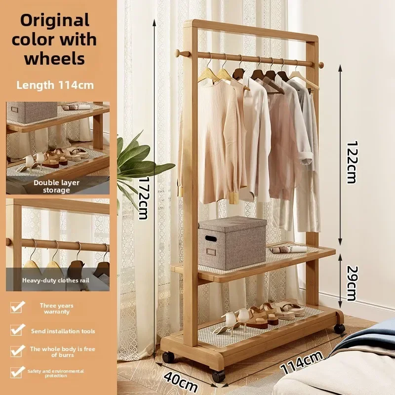 New model Hanging clothes rack, floor standing clothes rack, clothes rack, movable storage