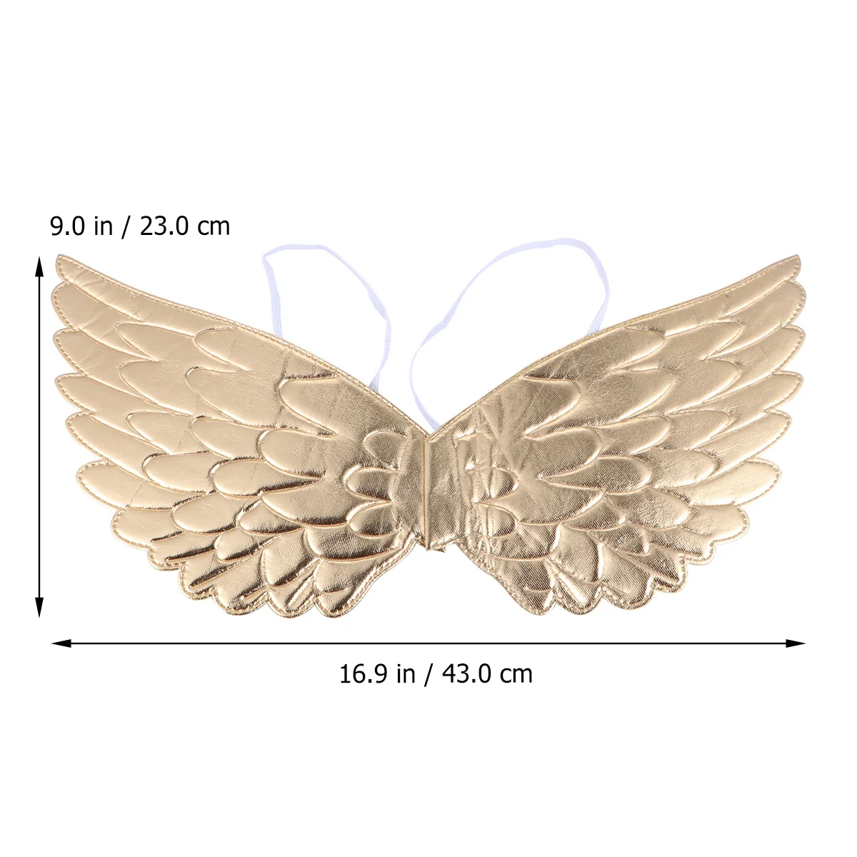 

2 pcs Children Performance Wings Elastic Halloween Christmas Party Stage Accessory Angel Wing Costume Toddler Cosplay Prop