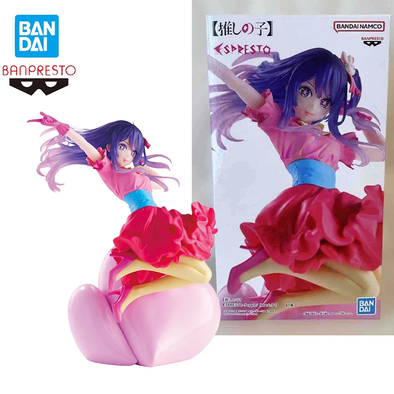 

In Stock Bandai BANPRESTO Poppin Heart Hoshino Ai Anime Model Toy Desktop decorations birthday gift