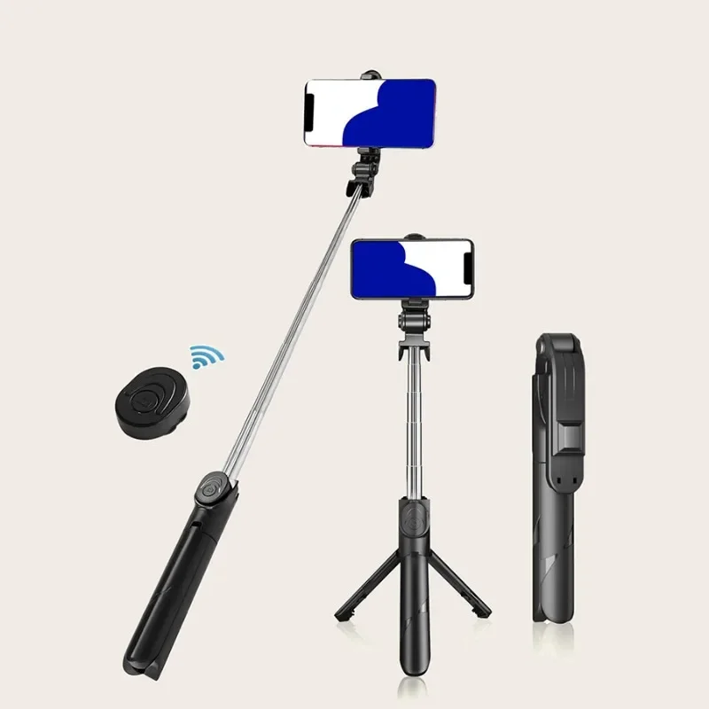 Selfie Stick, The Latest Travel Photography Equipment, Fully Automatic Multi-Functional Tripod With Phone Holder