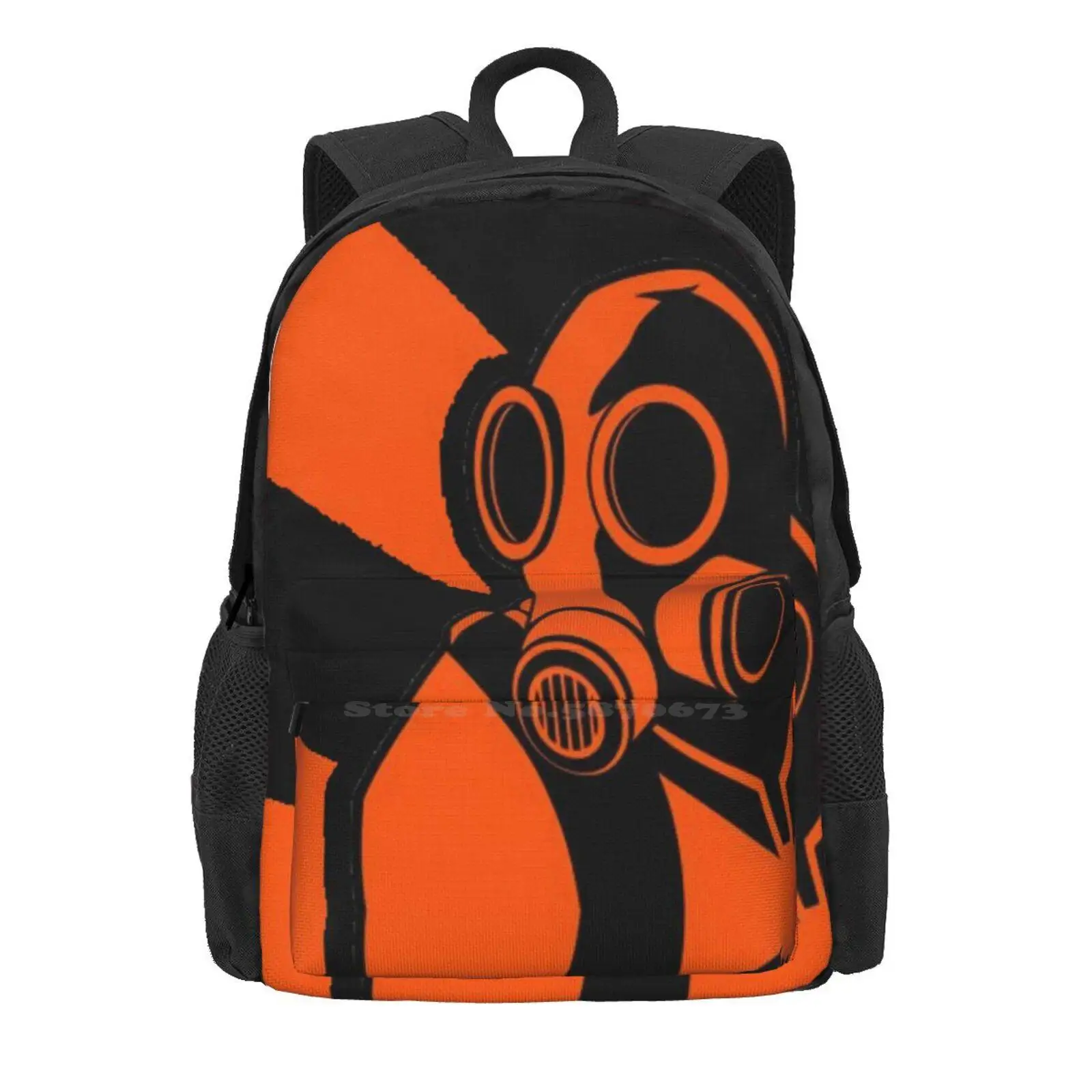 Tf2 Pyro School Bags Travel Laptop Backpack Tf2 Team Fortress 2 Pyro